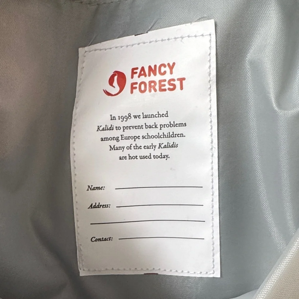 Kali Fancy Forest Red Backpack for Women - Picture 6 of 11